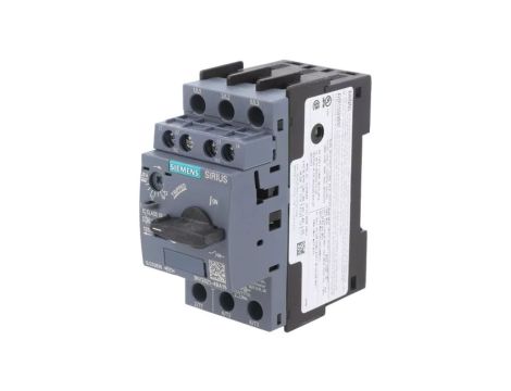 3RV2021-4BA15 Wyłącznik silnikowy 7,5kW NO + NC 220690VAC na szynę DIN
