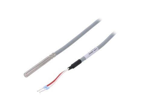 721630170102000050 Czujnik temperatury Pt1000 kl.B Wym.zew: Ø6x50mm Dł: 2m