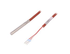 72-23304701-0300 Czujnik temperatury Pt100 kl.A Wym.zew: Ø6x50mm Dł: 3m