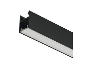 Profil LED nawierzchniowy, czarny, 2103 Häfele Lighting, 83395737