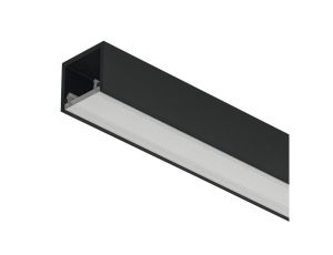 Profil LED nawierzchniowy, czarny, 2102 Häfele Lighting, 83395735