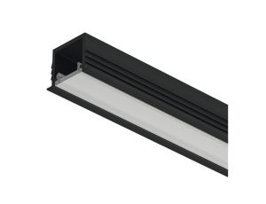 Profil LED wpuszczany, czarny, 1103 Häfele Lighting, 83395723