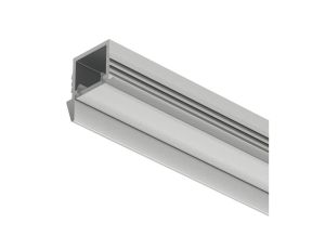 Profil LED wpuszczany, srebrny, 1105 Häfele Lighting, 83395726