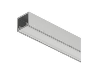 Profil LED nawierzchniowy, srebrny, 2102 Häfele Lighting, 83395734