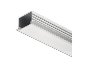 Profil LED wpuszczany, biały opal, 1191 Häfele Lighting, 83372984