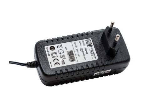 Zasilacz wtyczkowy 12V 3A 36W - wtyk DC 5,5/2,1mm EB3612