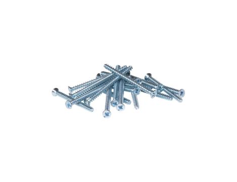 Wkręty osprzętowe GKS40 długość 40mm do puszek elektroinstalacyjnych F-TRONIC 100szt