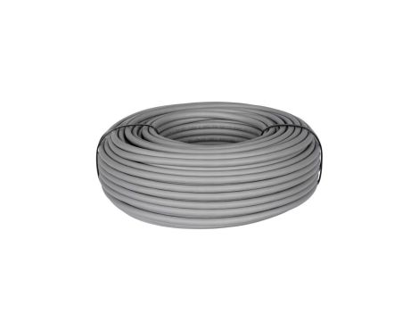 Kabel teleinformatyczny F/UTP kat.6 wewnętrzny Dca LSZH szary NEKU / 100m/