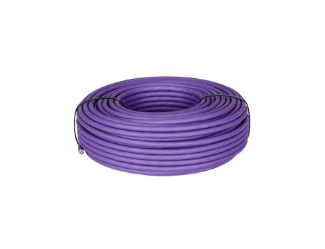 Kabel teleinformatyczny F/FTP kat.6A wewnętrzny Dca LSZH fioletowy NEKU /100m/