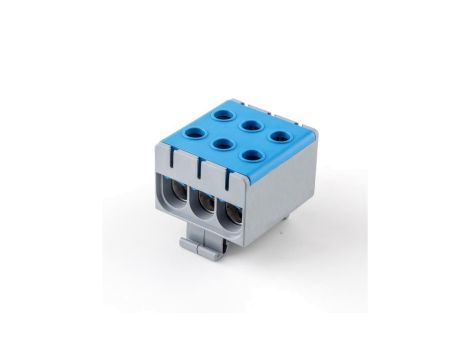 Listwa zaciskowa LZT w korpusie niebieska Cu:2,5-35mm2, Al:6-35mm2 E.4142/N