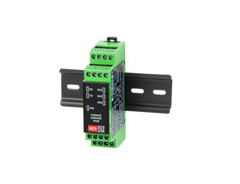 Koncentrator HUB RS485 jednostronna izolacja 3kV DC