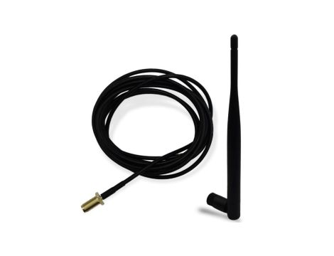 Antena do napędów wzmacniająca zasięg pilotów 433 Mhz z przewodem 2m 50 Ohm