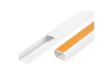 KORYTO KABLOWE LISTWA KANAŁ ELEKTROINSTALACYJNY KORYTKO Z TAŚMĄ 25x16 2M 4/EB/KK 25x16/TS