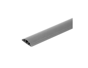 Listwa maskująca przewody TV maskownica uniwersalna napodłogowa naścienna 60x15mm szara 2m 4/EB/KP 60x15