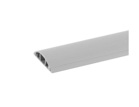 Listwa maskująca przewody TV maskownica uniwersalna napodłogowa naścienna 50x13mm szara 2m 4/EB/KP 50x13