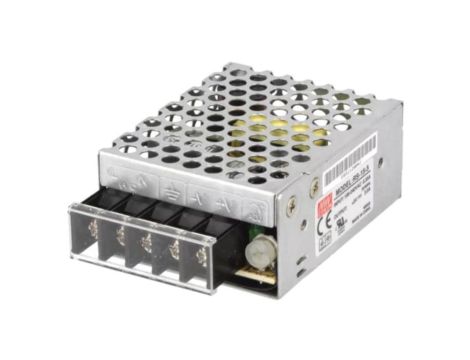 RS-15-5 Zasilacz impulsowy, do wbudowania,modułowy, 15W, 5VDC, 3A, OUT: 1