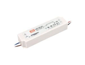 LPV-60-24 Zasilacz impulsowy, LED, 60W, 24VDC, 2,5A, 90264VAC, 127370VDC