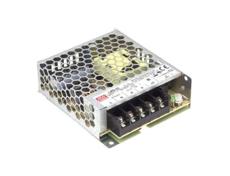 LRS-35-5 Zasilacz impulsowy, do wbudowania,modułowy, 35W, 5VDC, 7A, OUT: 1