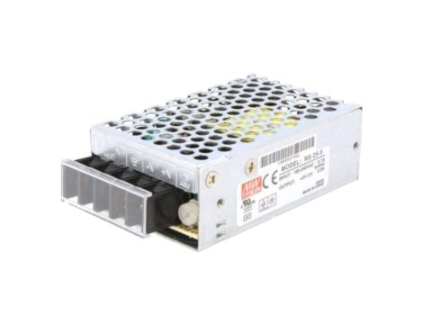 RS-25-5 Zasilacz impulsowy, do wbudowania,modułowy, 25W, 5VDC, 5A, OUT: 1