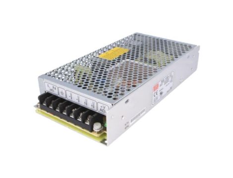 RS-150-12 Zasilacz impulsowy, do wbudowania,modułowy, 150W, 12VDC, 12,5A