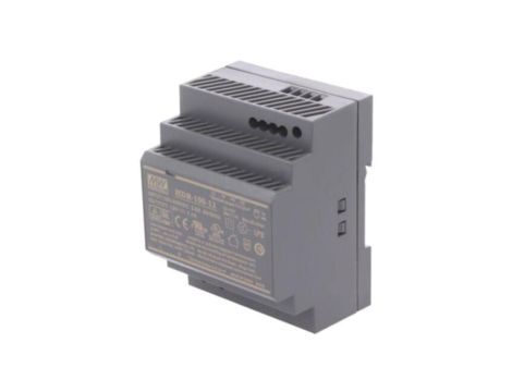 HDR-100-12 Zasilacz impulsowy, na szynę DIN, 85W, 12VDC, 7,1A, 85264VAC