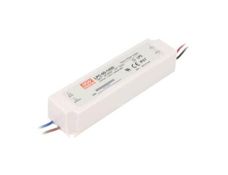 LPC-60-1400 Zasilacz impulsowy, LED, 58,8W, 942VDC, 1400mA, 90264VAC, IP67