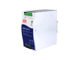 WDR-240-24 Zasilacz impulsowy, na szynę DIN, 240W, 24VDC, 10A, 180550VAC