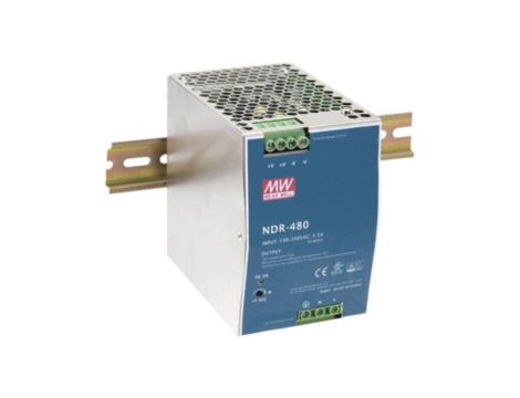 NDR-480-48 Zasilacz impulsowy, na szynę DIN,slim, 480W, 48VDC, 10A, OUT: 1