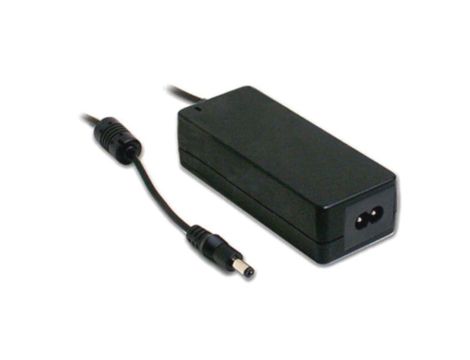 GSM60B24-P1J Zasilacz impulsowy, 24VDC, 2,5A, Wyj: 5,5/2,1, 60W, 80264VAC, 90