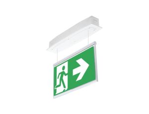 Oprawa ewakuacyjna podtynkowa SUPREMA D-std M 3H AT IP54 PT-S + (E2, E3) / 94658