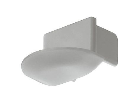 Zaślepka, srebrna, do Profilu LED 1191 Häfele Lighting, 83372854