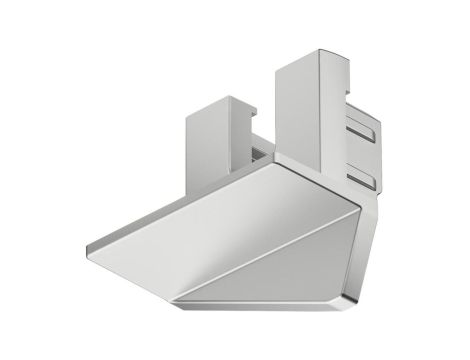 Zaślepka, srebrna, do Profilu LED 1105 Häfele Lighting, 83395770