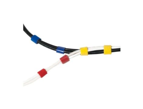 LogiLink Organizator kabli rzepowy rolka 4m/16mm kolor czerwony