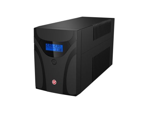 GT UPS POWERbox Tower 1200VA/600W Line-Interactive 4xSCHUKO 24V-7Ah LCD