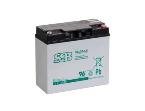 Akumulator VRLA AGM 12V 20Ah (żywotność 10-12lat) SBL20-12i