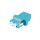 Adapter światłowodowy FO MM duplex LC/UPC-LC/UPC aqua OM3 LANBERG