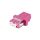 Adapter światłowodowy FO MM duplex LC/UPC-LC/UPC purple OM4 LANBERG