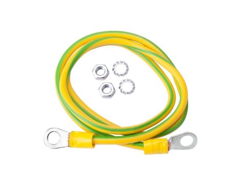 KOMPLET ZESTAW UZIEMIENIA KABEL PRZEWÓD LINKA UZIEMIAJĄCA LGY 4 mm2 0,6m (EK-22)