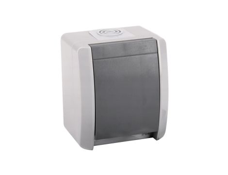 GNIAZDO ELEKTRYCZNE NOTYNKOWE POJEDYNCZE GNIAZDO PRĄDOWE IP54 NORA (4/M/21551880203)