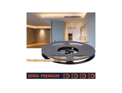 Taśma Premium 12V COB 320led 3000K 700lm Ra90 IP67 Nano (5)