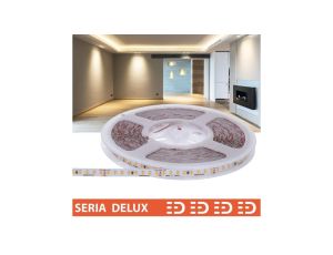 Taśma Delux 24V 160led 4000K 1100lm SMD2835 (10) PL7Y CRI97