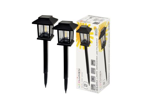 SOL-05 Solarna lampa LED 2 szt. WW Ogrodowa