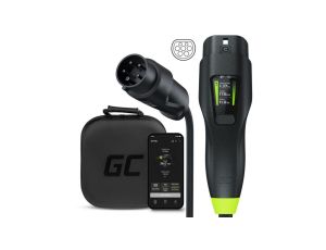 Green Cell GC Habu Ładowarka Mobilna EV 11kW 7m Typ2 CEE16A Wallbox z Aplikacją do Tesla Model Y 3 S X, Kia EV6, Ford Mach-E