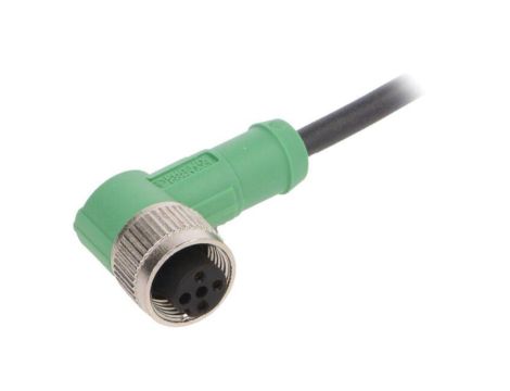 1694509 Kabel do czujników/automatyki, M12, Ilość pinów: 3, kątowe, 1.5m, wtyk