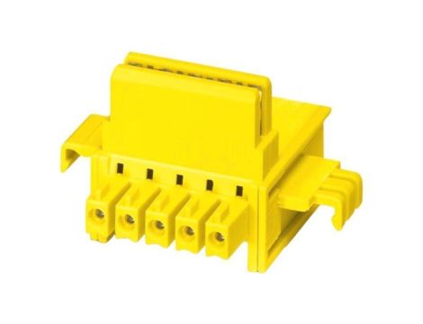 Złącze I/O, na szynę DIN, IP20 ME 22,5 TBUS 1,5/ 5-ST-3,81 YE - 1PCS