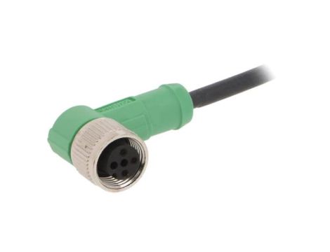 1694512 Kabel do czujników/automatyki, M12, Ilość pinów: 3, kątowe, 3m, wtyk, 4A