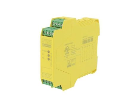 2963802 Moduł przekaźnik bezpieczeństwa, 24VDC, Input: 1, na szynę DIN, IP20