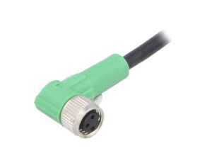 1403773 Kabel do czujników/automatyki, M8, Ilość pinów: 3, kątowe, 10m, wtyk, 4A