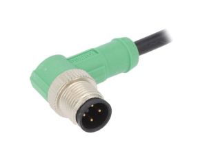 1415591 Kabel do czujników/automatyki, M12, Ilość pinów: 4, kątowe, 1.5m, wtyk