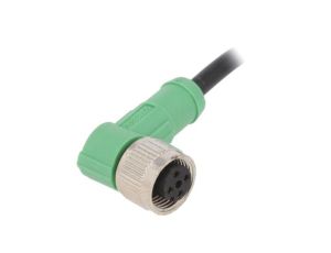 1415606 Kabel do czujników/automatyki, M12, Ilość pinów: 4, kątowe, 1.5m, wtyk